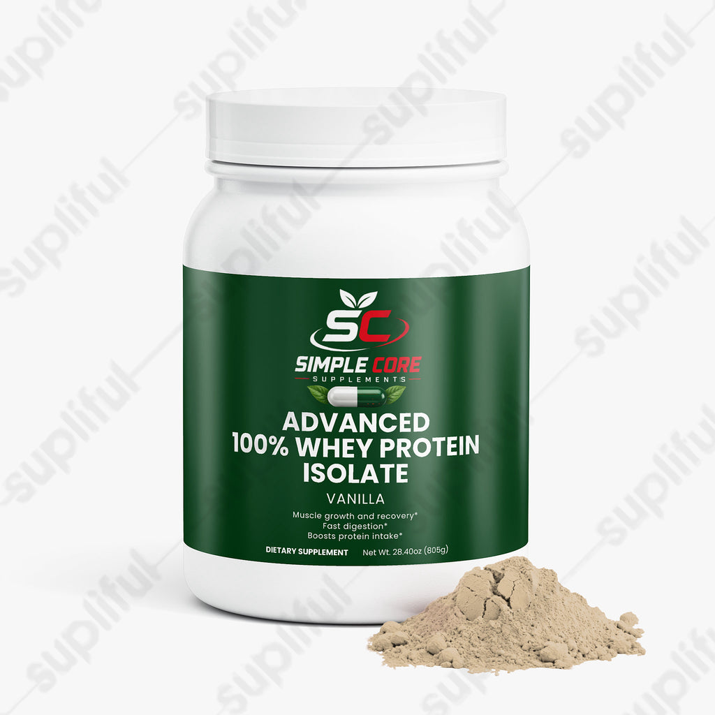 Advanced 100% Whey Protein Isolate (Vanilla)