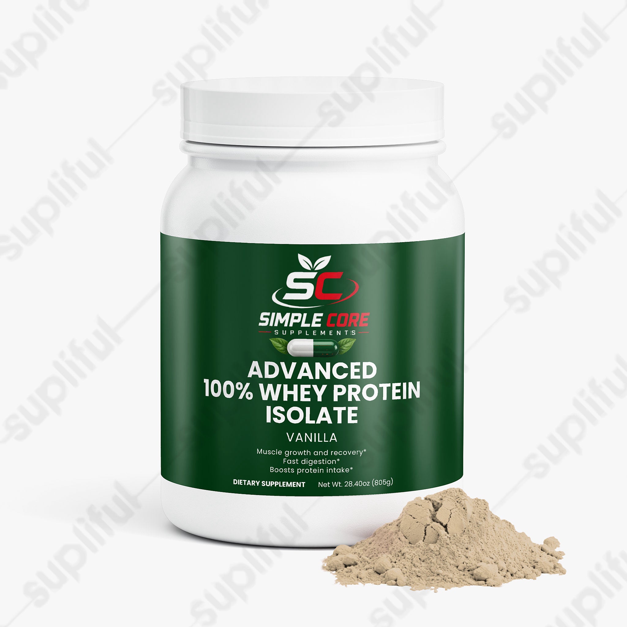 Advanced 100% Whey Protein Isolate (Vanilla)