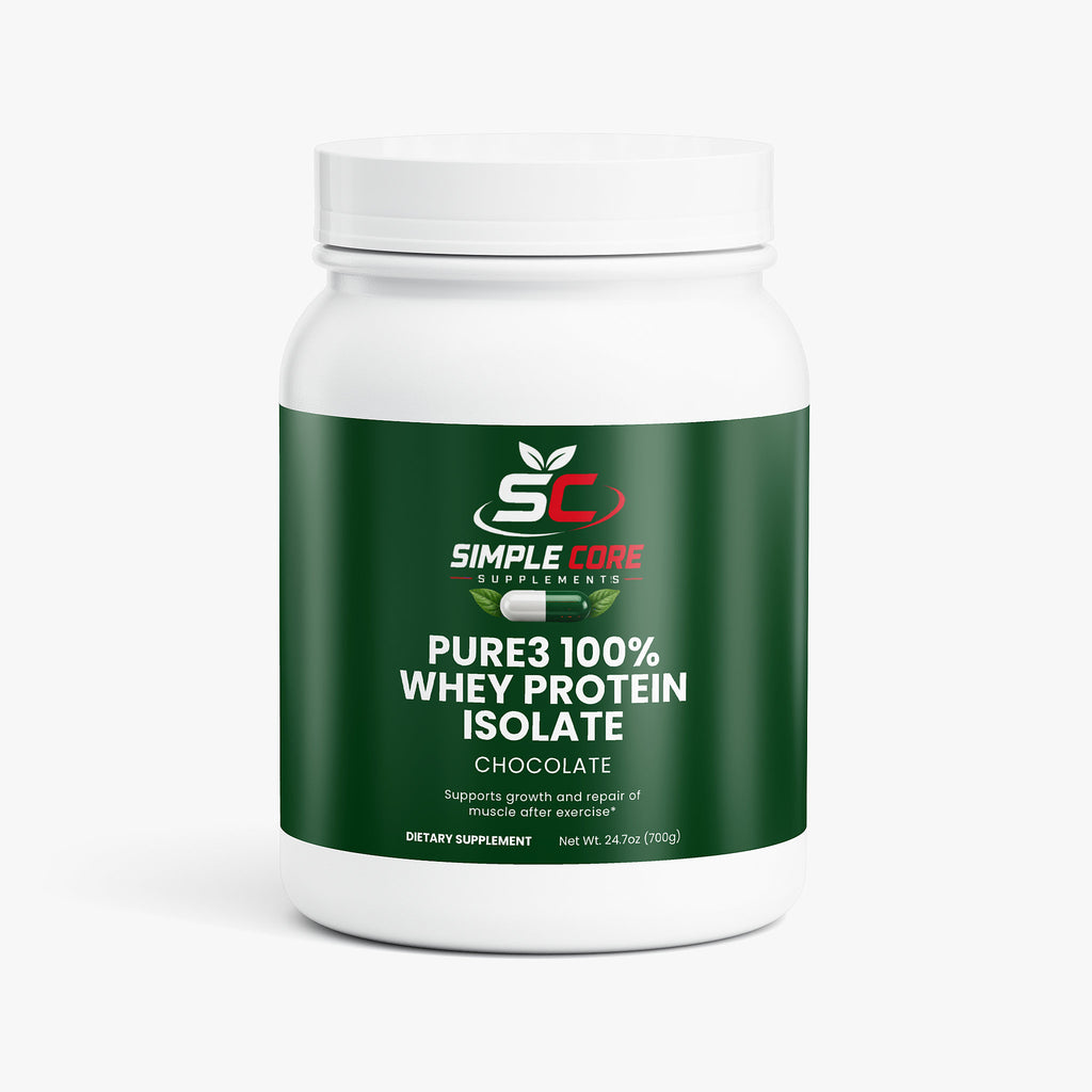 Pure3 100% Whey Protein Isolate (Chocolate)