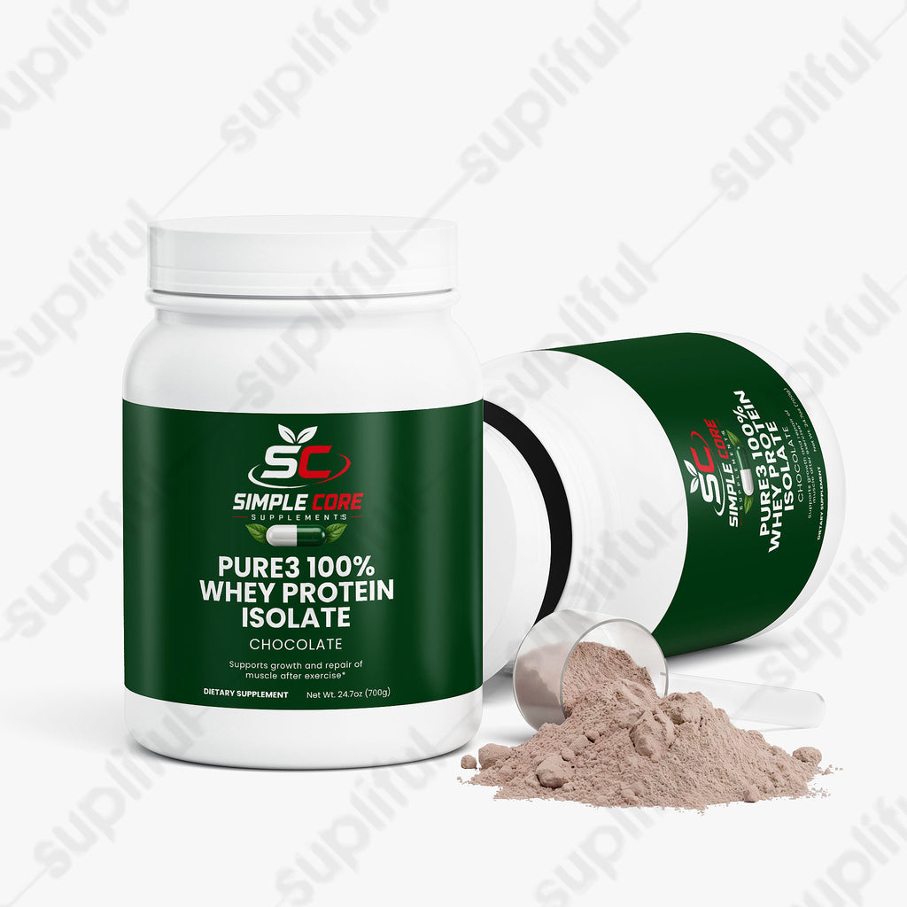 Pure3 100% Whey Protein Isolate (Chocolate)